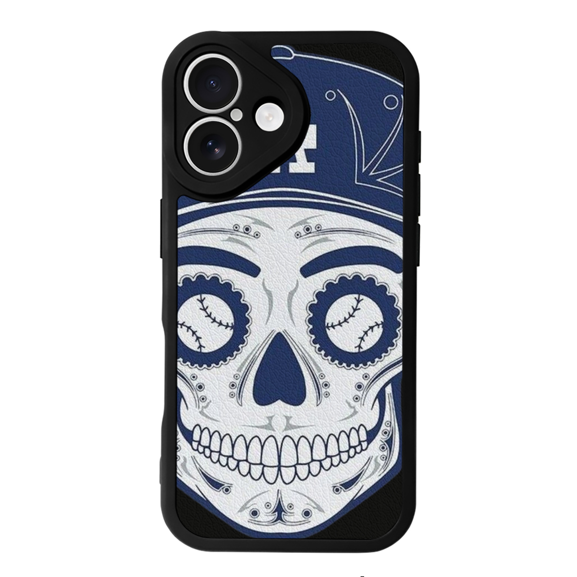  IPhone 16 Silicone Leather Case – UV Print, Lambskin Texture – Perfect Fit, Wireless Charging Compatible, Scratch Resistant, Precise Cutouts – Stylish Protection For IPhone 16